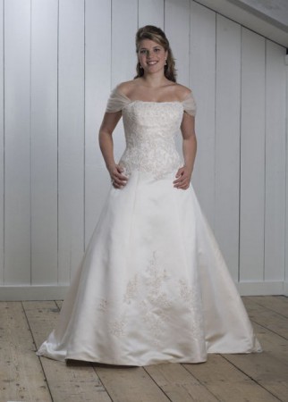 Svadobné šaty pre moletky SV27